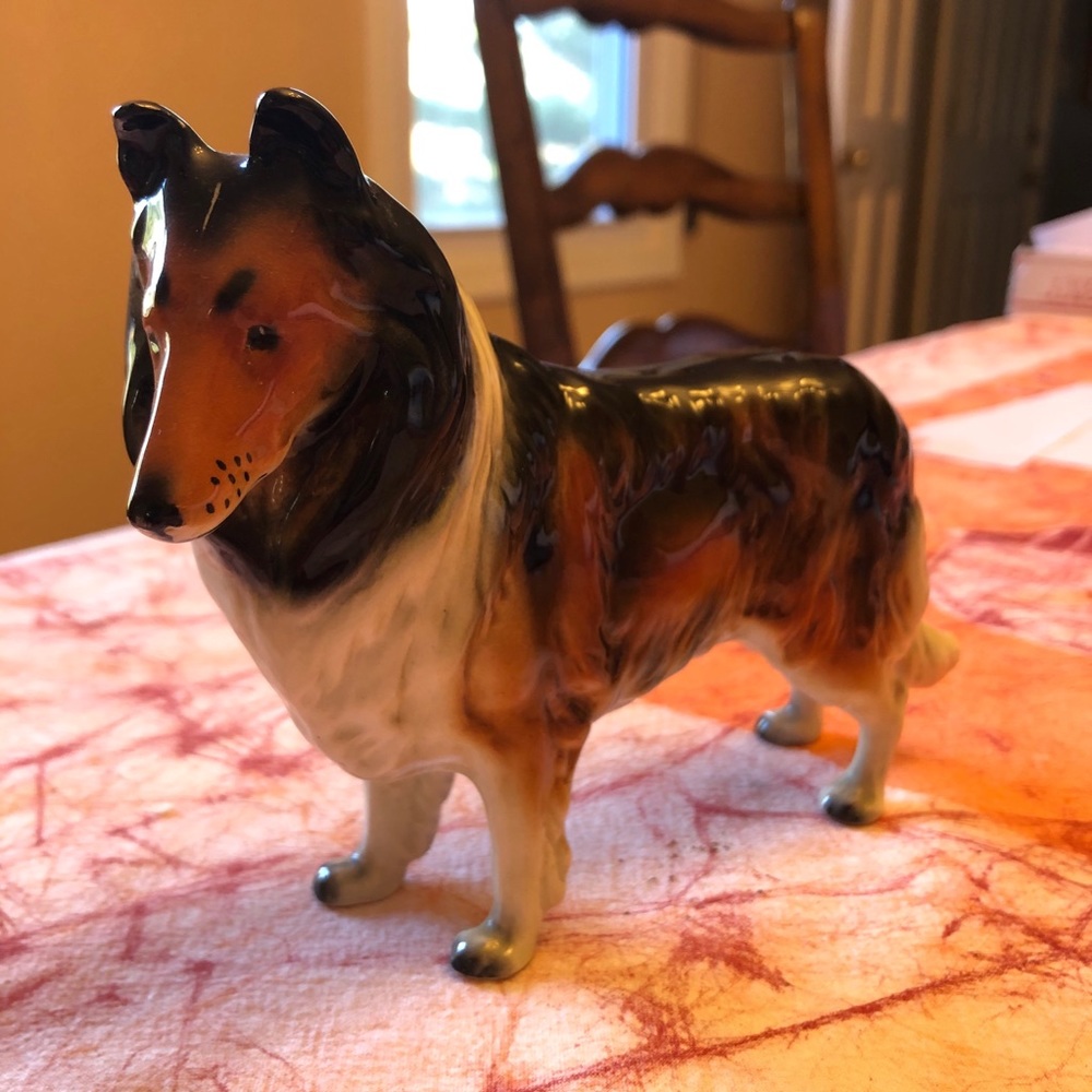 Ebeling & Reuss Collie Dog Figurine